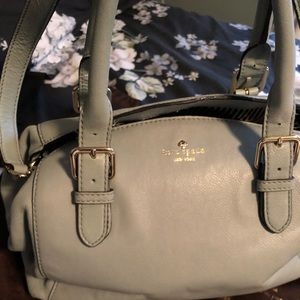 Kate Spade bowler bag baby blue